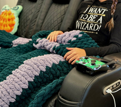 Wizarding House Hand-Woven Blanket - Choose Your House