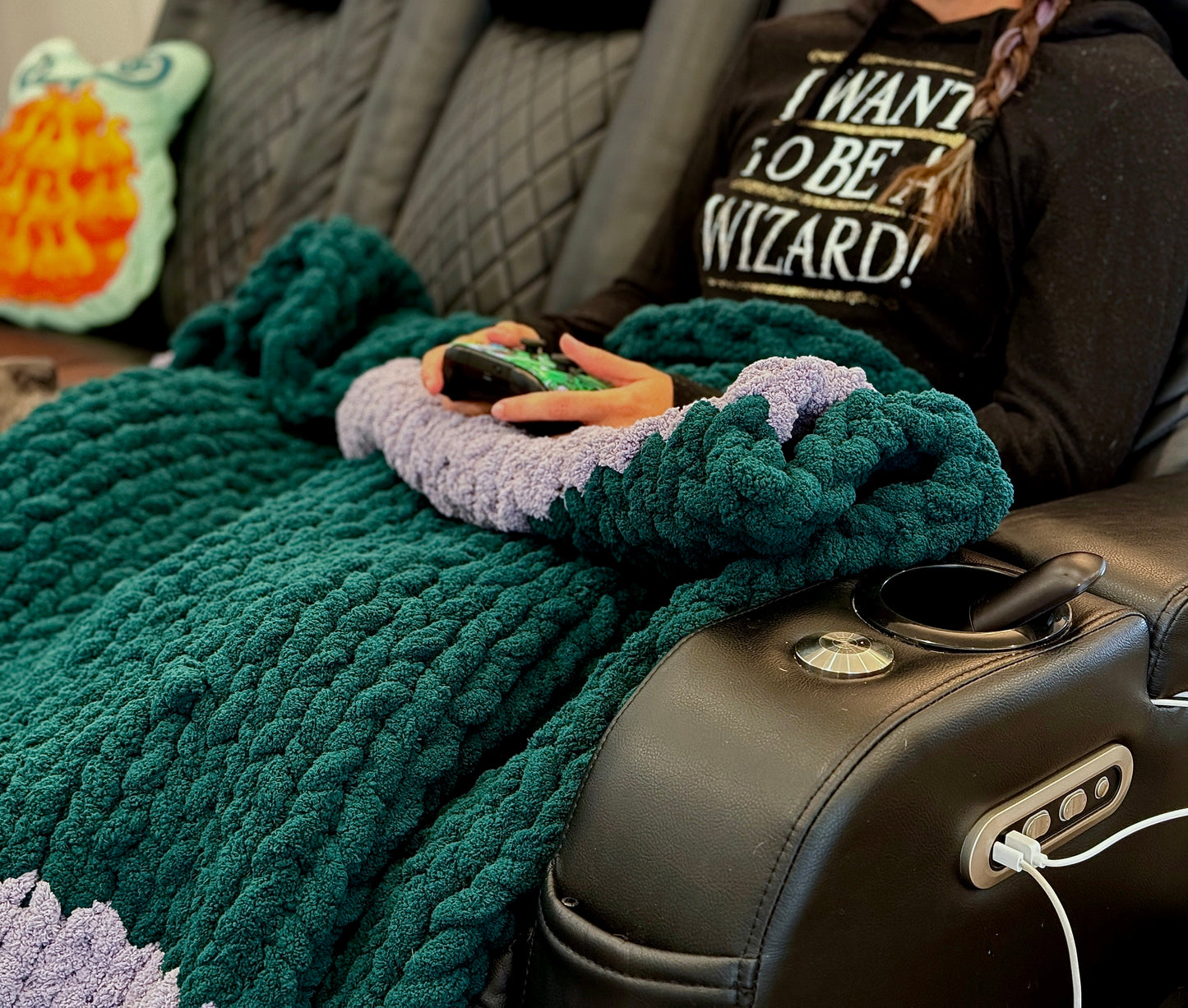 Wizarding House Hand-Woven Blanket - Choose Your House