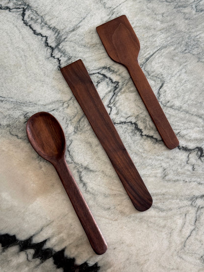 Handcrafted Hardwood Cooking Utensils – Wooden Spoon & Spatula