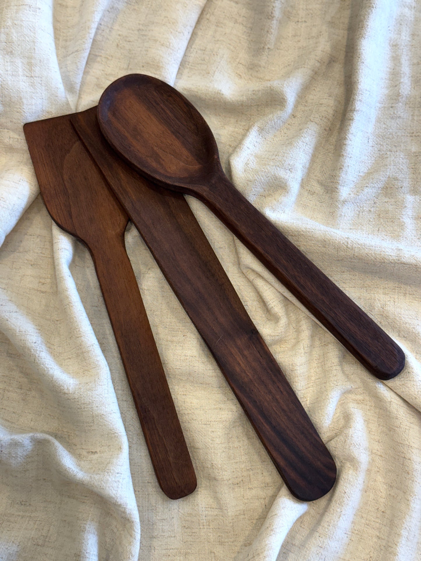Handcrafted Hardwood Cooking Utensils – Wooden Spoon & Spatula