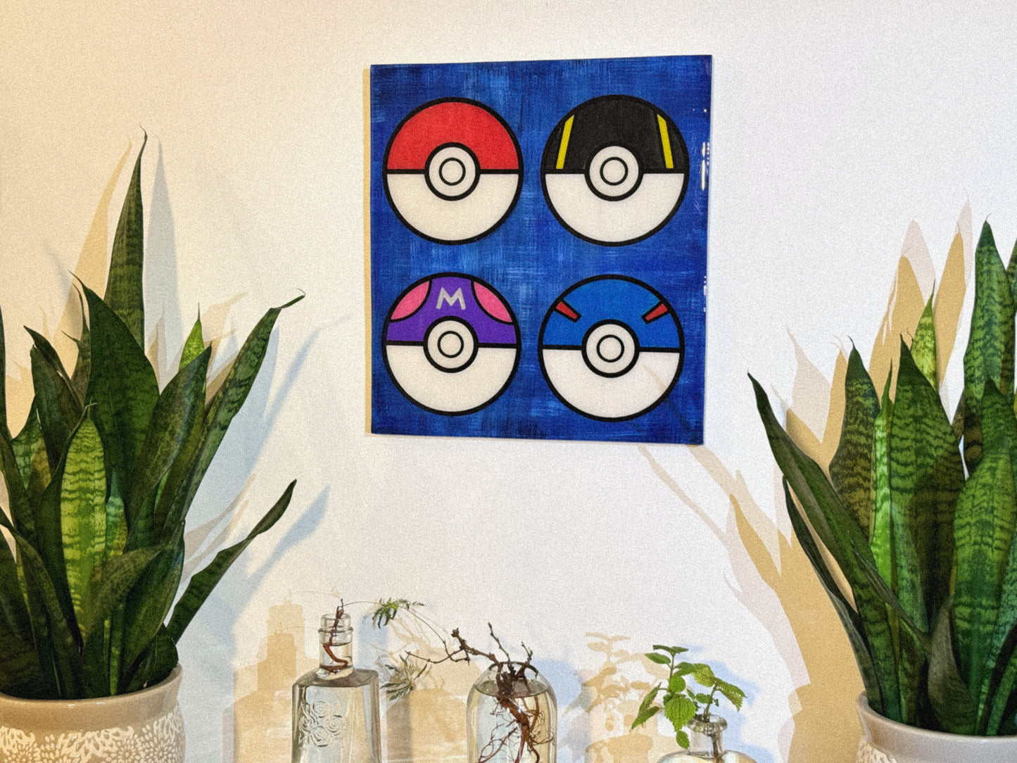 "Trainer's Choice" Gaming Wall Art - Hand-Painted Wood Decor
