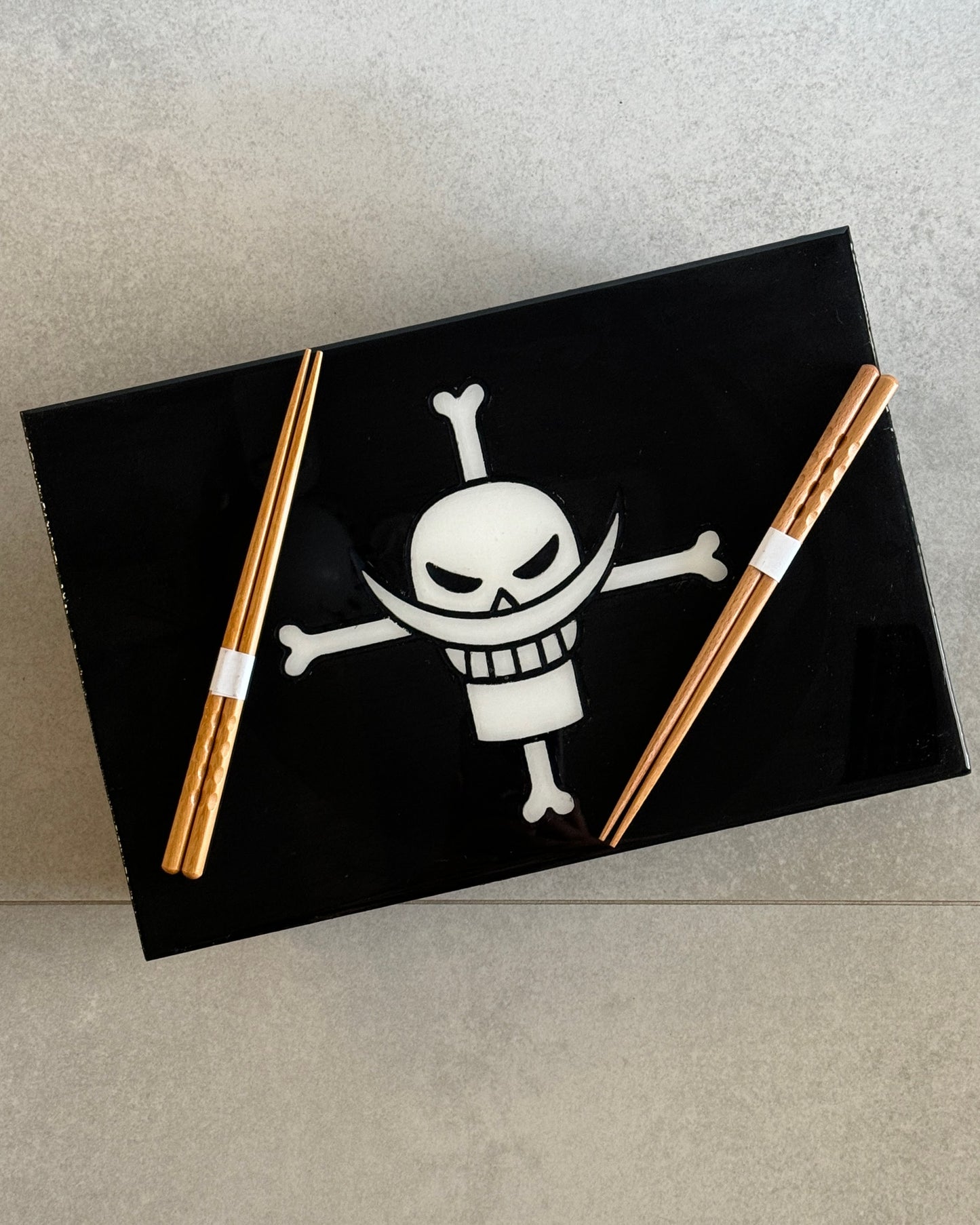 Anime-Inspired Pirate Flag Sushi Board